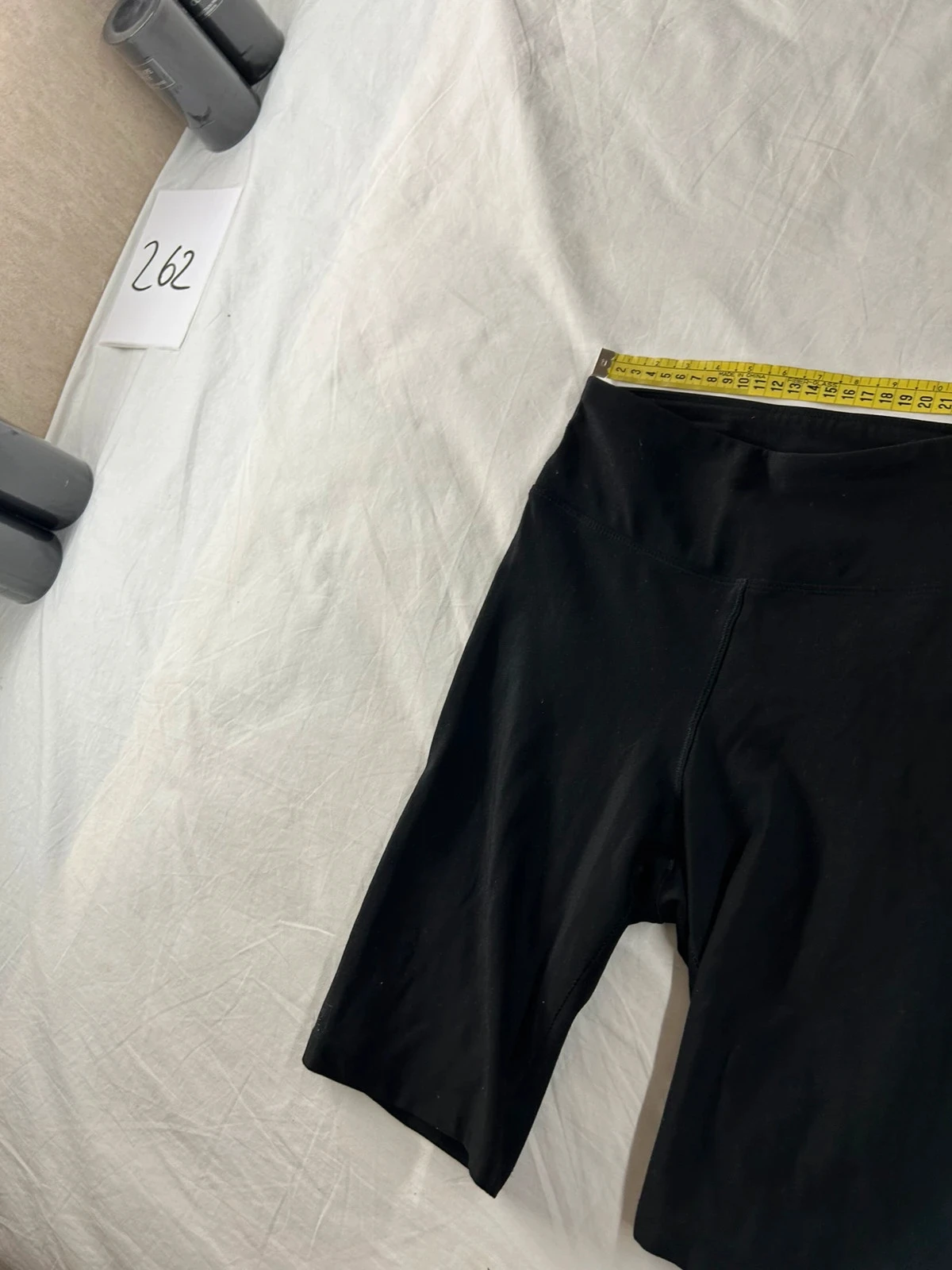 Vintage black short leggings – photo 3
